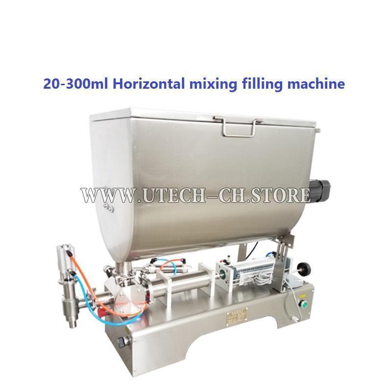 20-300ml Horizontal mixing filling machine