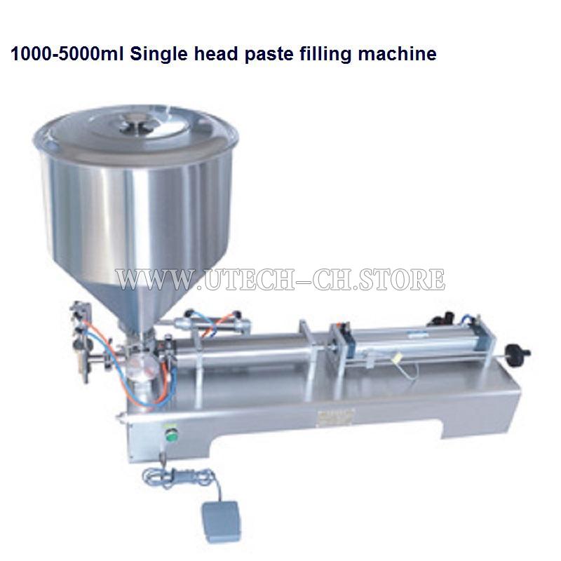 1000-5000ml Single head paste filling machine
